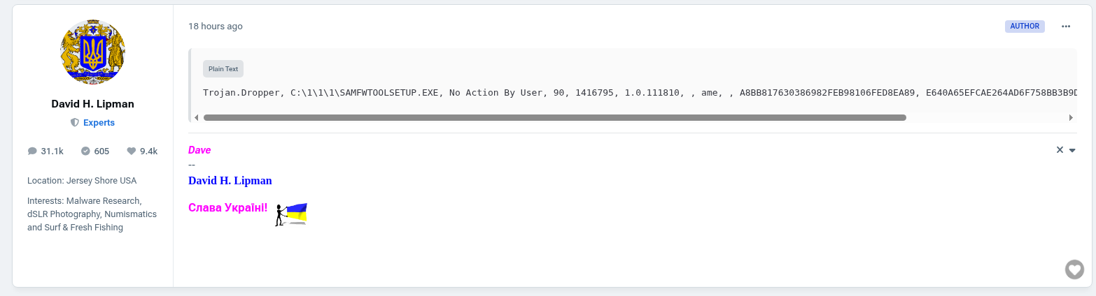 SamFwToolSetup_v5.4 flagged as Trojan.Dropper — how my wallet seeds were stolen